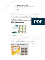 Types of Medications