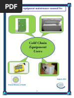 2013-08 Cold Chain Maintenance Manual