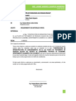 Informe Nº11de Residente de Residuos Solidos