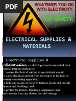 Electricals Supplies and Materials