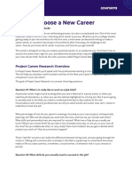 Coursera Career Research Guide - How To Research A New Career