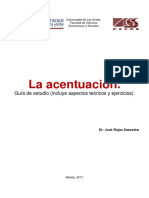 Guia de Acentuación. Reglas y Ejercicios