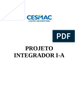 Projeto Integrador I. A - CESMAC - Logística