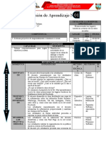 Sesión de Aprendizaje EPT