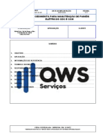 P-Exe-Rnst-014-0 Procedimento para Manutenção de Painéis Elétricos CDC e CCM