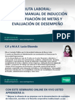 Ruta Laboral Manual de Induccion y Fijacion de Metas