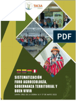 Memoria Foro Agroecologia