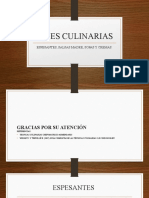 Bases Culinarias Espesantes, Salsas y Sopas