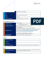 Programación Semana 23 y 25 de Agosto