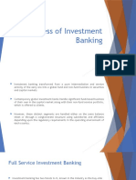 Business of Investment Banking