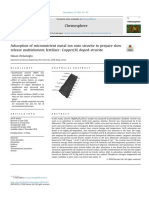 Adsorption of Micronutrient Metal Ion Onto Struvite To Prepare SL - 2019 - Chemo