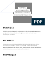 TEMA 04 - Teorema Da Superposição e Circuitos Equivalentes em Estrela e Triângulo.