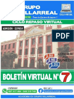 BOLETIN #7 Ciclo Repaso 3 Enero