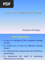 Train The Trainer