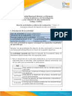 Guía de Actividades y Rúbrica de Evaluación - Unidad 1 - Tarea 2 - Conceptos Básicos Del Deporte de Alto Rendimiento