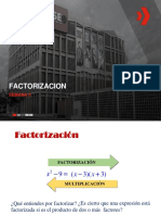 Factorizacion: Semana 5