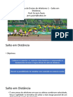 Metodologia Do Ensino Atletismo Joris Â Salto em Distã Ncia