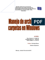 Manejo de Archivos