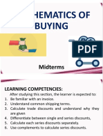 Mathematics of Buying