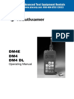 KrautKramer DM4E DM4DL - Manual