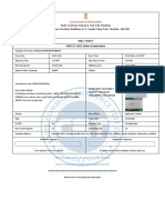 Hall Ticket of MHT-CET