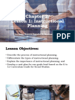 B1 - Instructional Planning