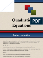 Quadratic Equation