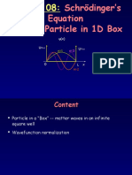 Lecture 08 - Particles in 1D Box