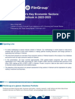 Vietnam Key Economic Sectors Outlook in 2022 2023