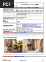 Accidentagrama Drillco Atrapamiento