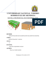 Trabajo Escalonado Estructuración y Cargas