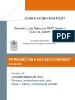 Introducción Servicios REST