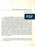 Wolff, Francis, Filosofia Grega e Democracia (1982)