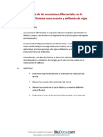 Aplicaciones de Las Ecuaciones Diferenciales en La Ingenieria Civil