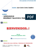 2da. CLASE - CURSO - Sup. en Seguridad y Salud en El Trabajo