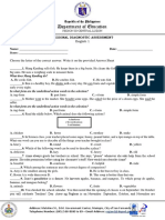 Diagnostic Assessment Tools in English - Grade 1