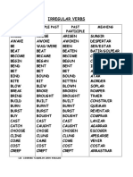 Irregular Verbs