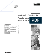 Gestion de L'accès Aux Ressources À L'aide de Groupes