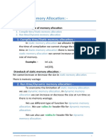 Dynamic Memory Allocation Pps