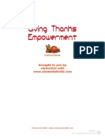 Giving Thanks Empowerment