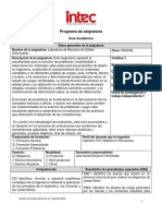 Programa Laboratorio de Mecanica de Solidos Deformables Ing234l