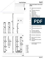 Current Flow Diagram: Airbags and Belt Tensioners For Driver and Front Passenger