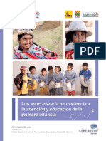 Aportes de La Neurociencia A La Educación en Primera Infancia