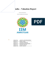 Nestle India Valuation Report