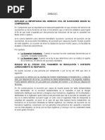 TAREA N1 de Derecho Civil de Sucesiones