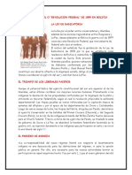 La Guerra de 1899 y Los Levantamientos Indigenas