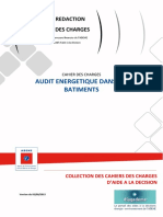 Cahier Des Charges Audit Energetique Batiments