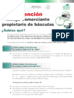 Circular Profeco Verificacion Basculas