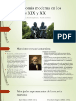 Economía Moderna en Los Siglos XIX y XX