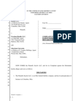 Kaylor v. Freedom Health Et. Al.